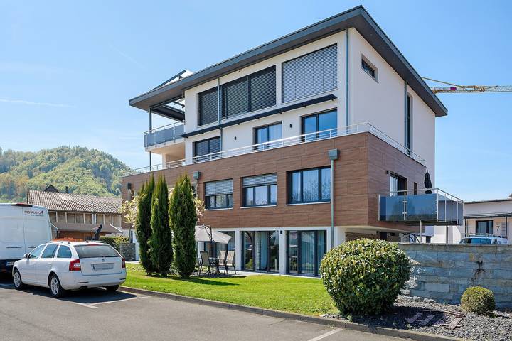 Apartamento entero, Apartamento Deluxe Haldenhof con vistas al lago, terraza, barbacoa y Wi-Fi, 58 m² en Bodman in Bodman-Ludwigshafen, Schwäbische Alb Radweg Region