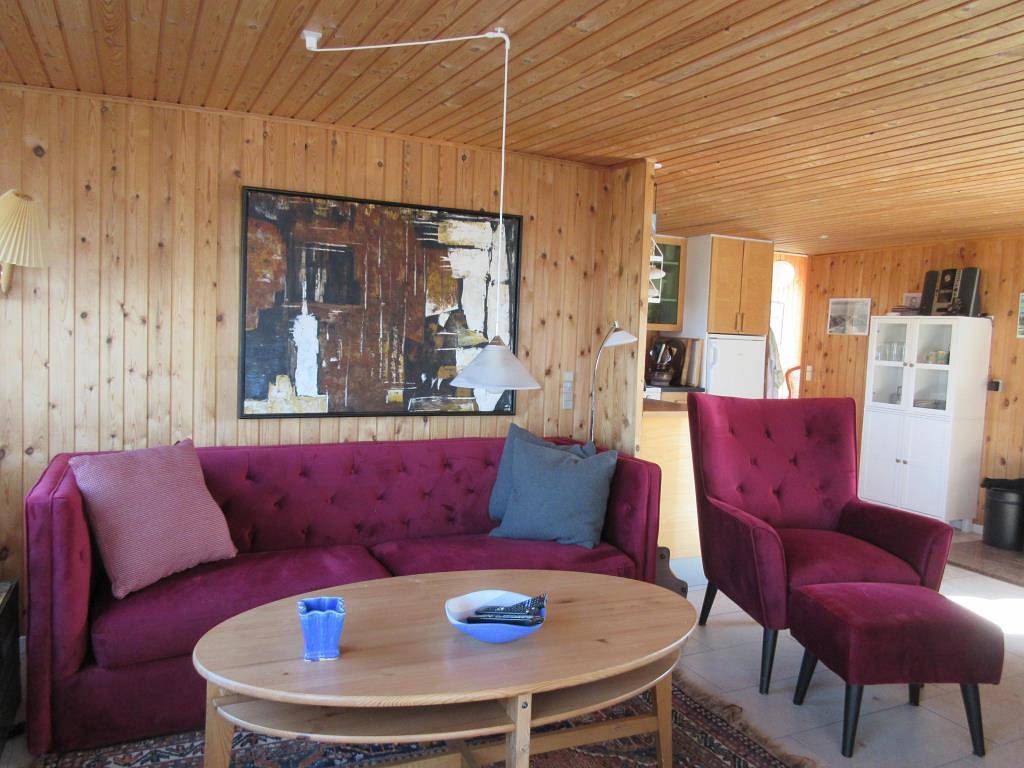 Schönes Ferienhaus auf einem schönen Naturgrundstück mit Blick auf den Limfjord nach Mors. in Limfjord in Westjütland