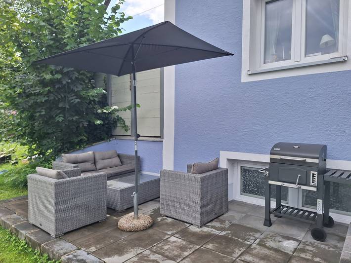 Ferienwohnung für 4 Personen, mit Balkon und Terrasse sowie Garten in Taching am See - 2