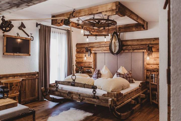 BnB für 2 Personen, mit Balkon und Terrasse sowie Garten und Sauna in Saalbach-Hinterglemm-Leogang