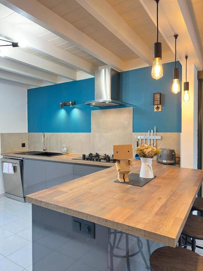 Location de vacances pour 8 personnes, avec jardin à L'Isle-d'Espagnac