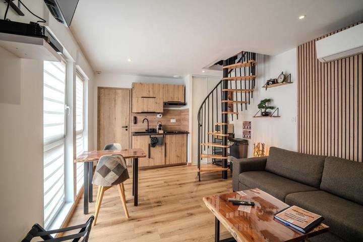 Gîte pour 2 personnes, avec jardin et jacuzzi à Bischoffsheim