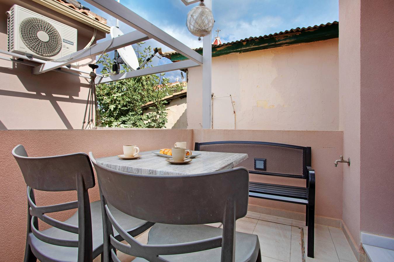 Ganze Wohnung, Ferienwohnung "Casa Doppia 2" mit Meerblick, Balkon und Wlan in Bochali, Zakynthos