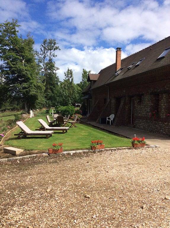 La Ferme du Manège - La chambre Les Colombages in Sassetot-le-Mauconduit, Région du Havre