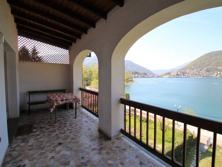 Ferienwohnung für 5 Personen, mit Terrasse und Garten sowie Seeblick in Luganer See (Lombardei) - 3