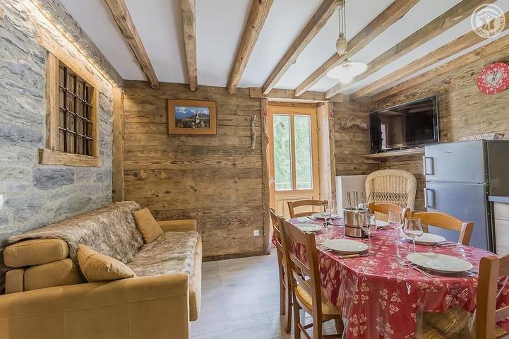 Location de vacances pour 5 personnes, avec balcon dans Val-Cenis