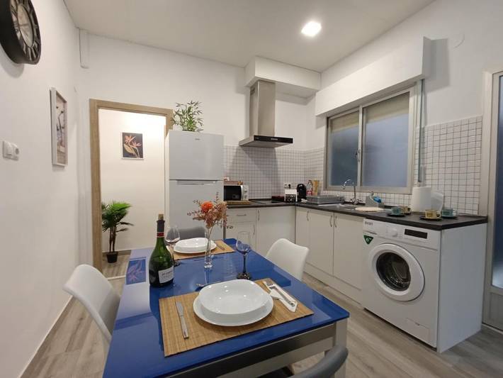 Apartamento para 4 personas, con terraza en Vila-real