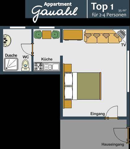 Appartment Ganahl in Gaschurn, Gaschurn und Umgebung