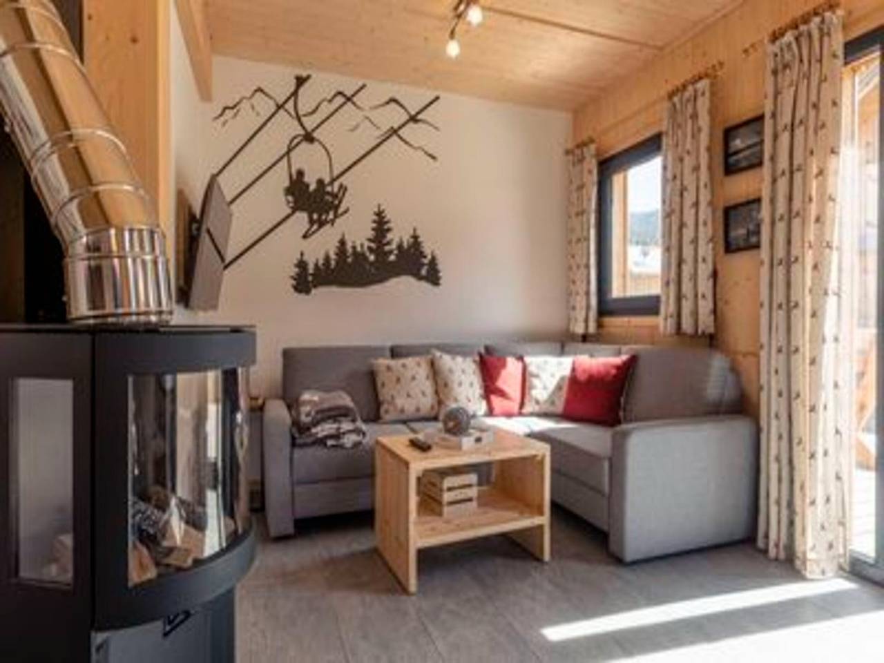 Einladendes Chalet mit Terrasse in St. Georgen ob Murau, Sankt Georgen am Kreischberg