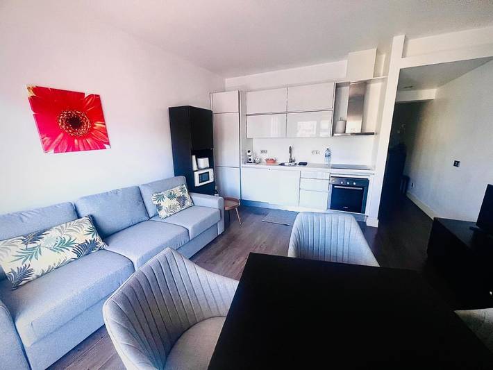 Apartamento para 3 personas, con balcón en Estoril