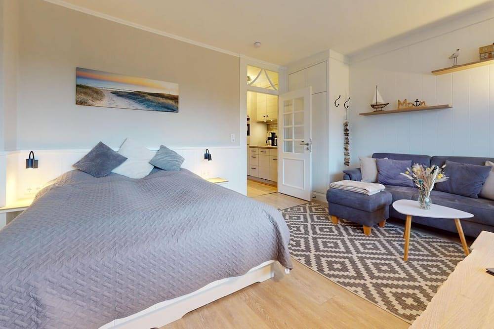 Ganze Wohnung, Hansen - Modernes 1-Zimmer Apartment mit Balkon und hochwertigen in Hörnum, Sylt
