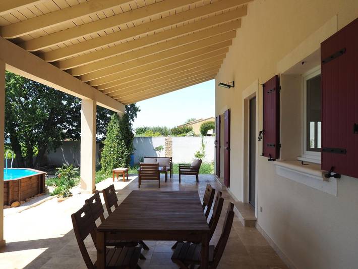 Ferienhaus nahe Pont du Gard & Weinberge in Domazan, Nimes und Umgebung