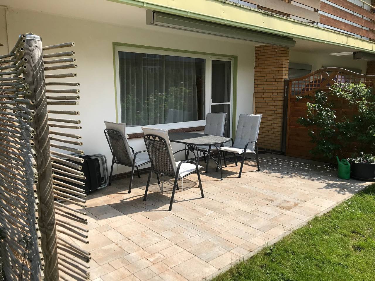 Ganze Wohnung, Ferienwohnung Schmidt Haffkamp" mit privater Terrasse, privatem Garten und Wlan in Grömitz, Ostholstein