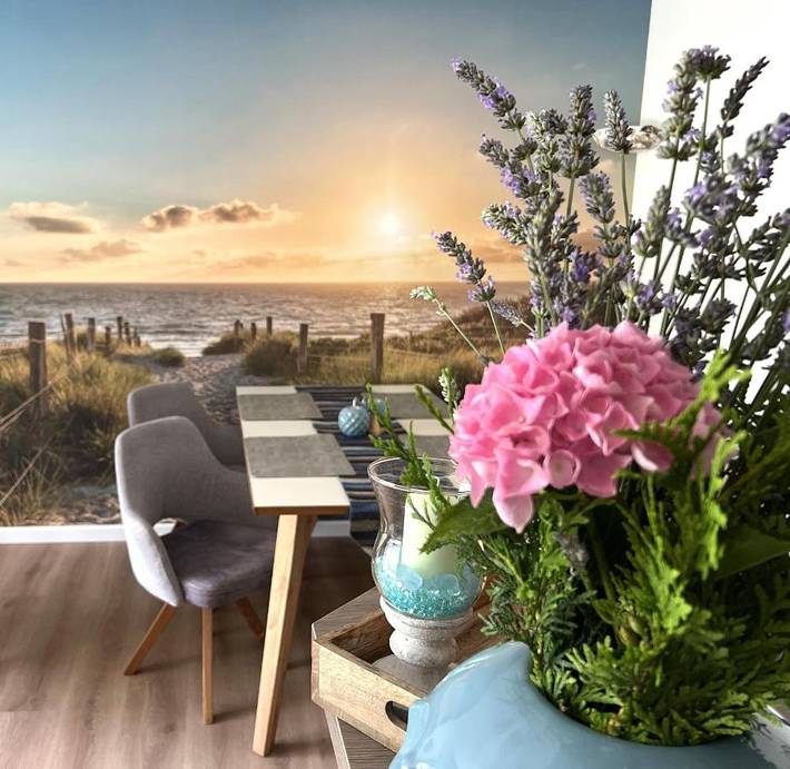 Ferienwohnung für 3 Personen, mit Garten und Ausblick - 1