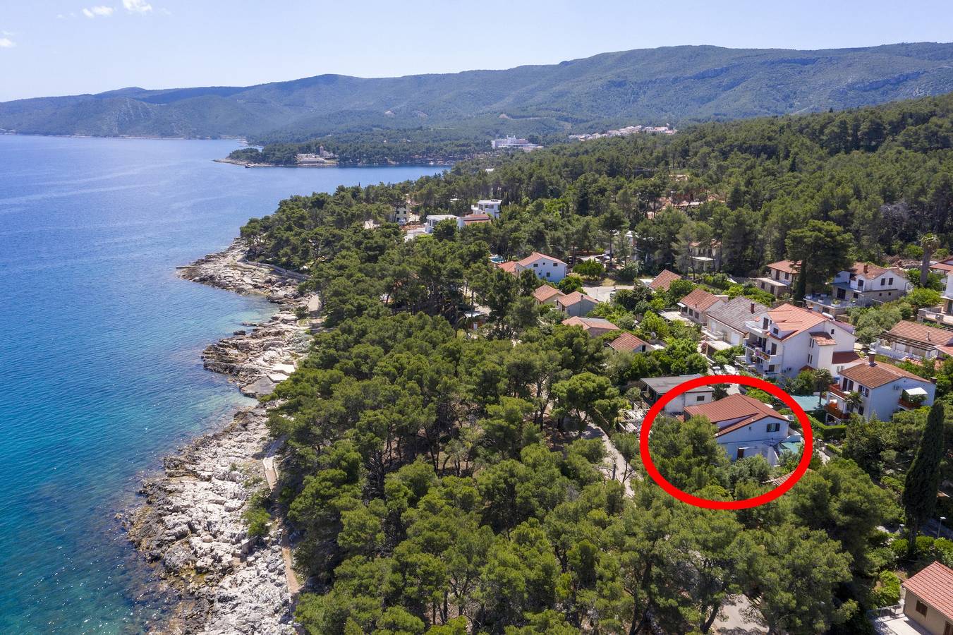 Apartamento entero, Apartamento de una habitación con terraza y vista al mar Jelsa, Hvar A-8729-b in Jelsa, Hvar (isla)