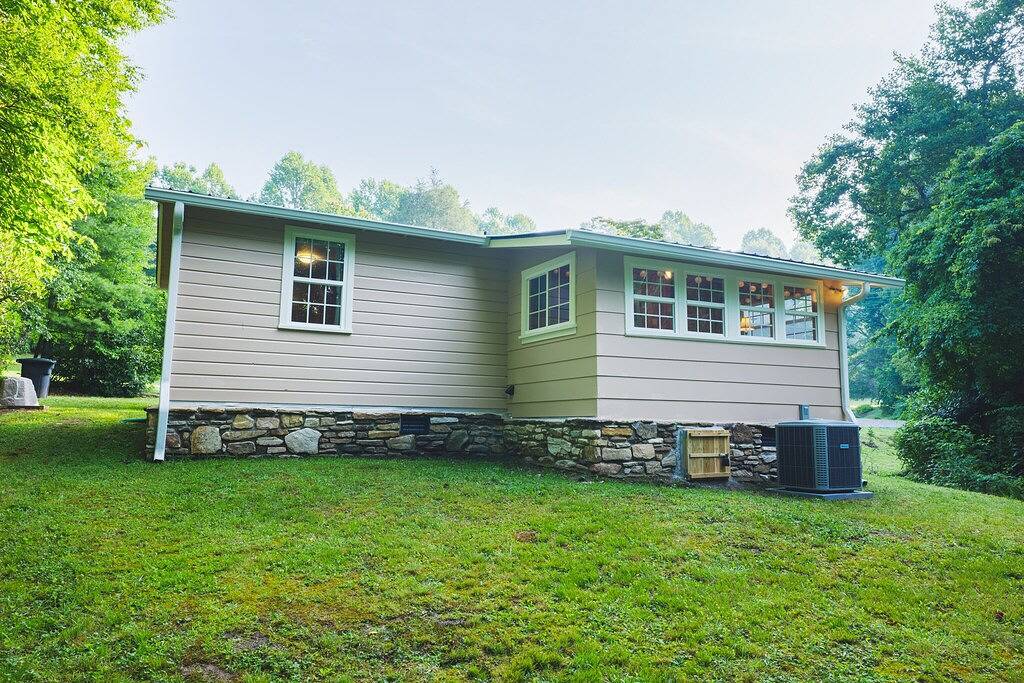 Rustic cabin at Dupont Forest in Transylvania County