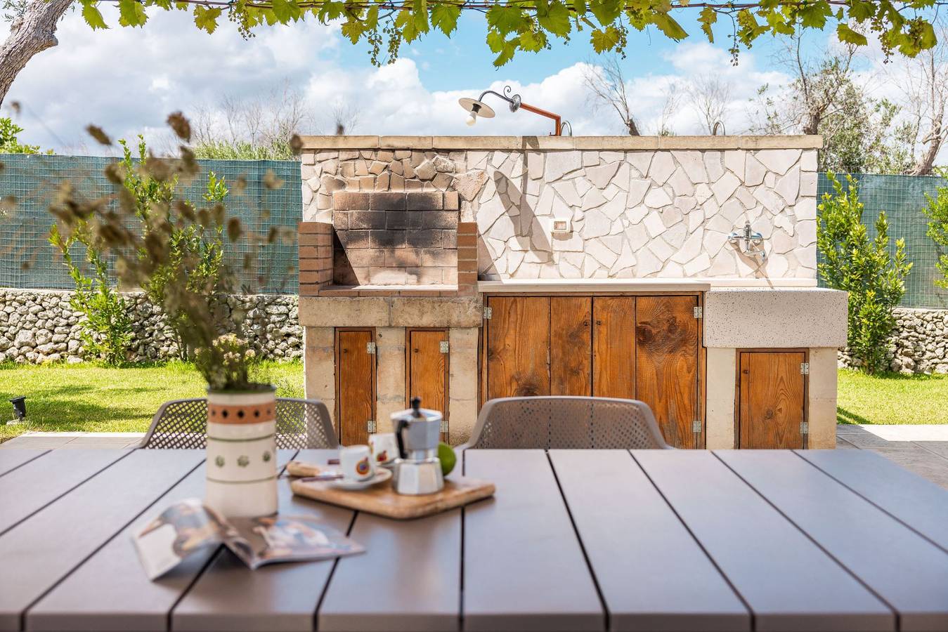Villa für 4 Personen mit Garten in Vernole, Lecce Provinz