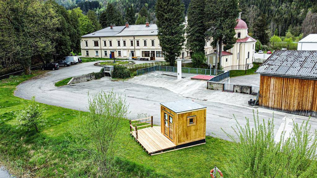 Ganze Ferienwohnung, Checkin The Box Schloss Neubruck - Schlafbox in Scheibbs, Türnitzer Alpen