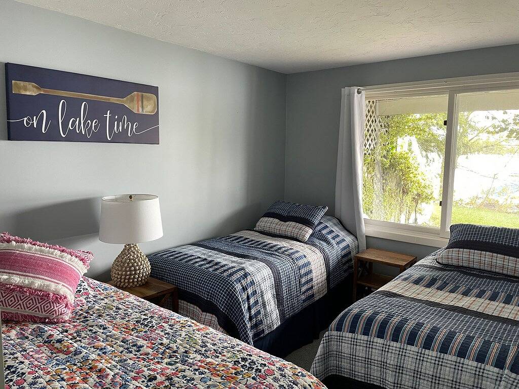 Lake Winnipesaukee Waterfront Beach & Dock in Moultonborough, Lake Winnipesaukee