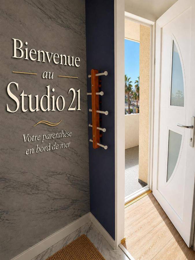 Gîte pour 2 personnes, avec Balcon ainsi que Terrasse et Vue dans Office de Tourisme de Palavas les Flots