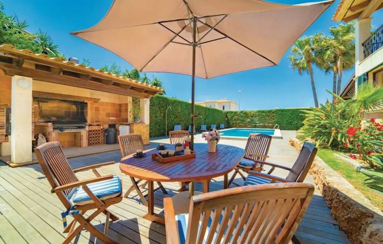 Villa 'La Mallorquina' mit Bergblick, Wlan und Klimaanlage in Sa Torre, Llucmajor