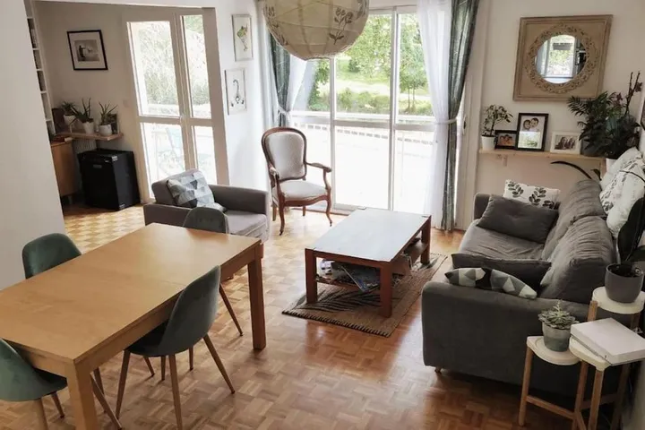 Appartement de vacances pour 6 personnes, avec vue ainsi que jardin et balcon - 1