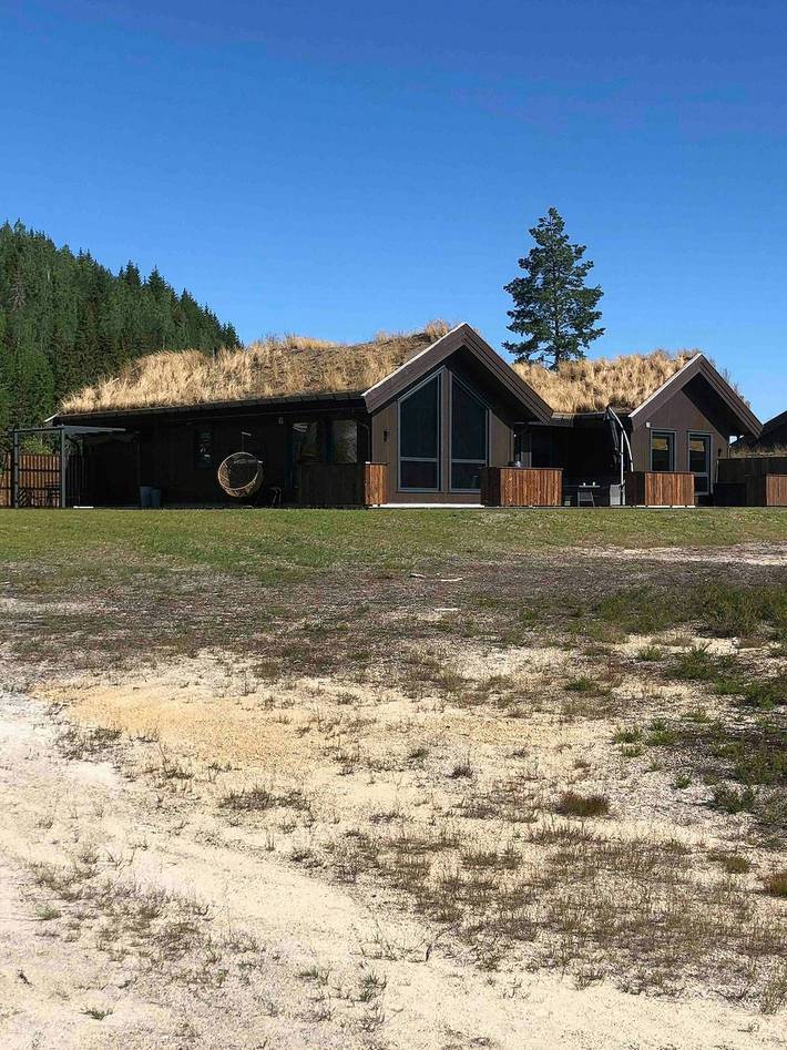 Moderne Hütte mit Panoramablick bei Nissedal in Nissedal