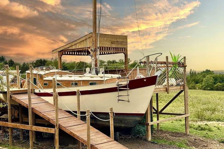 Hausboot für 3 Personen, mit Garten in England