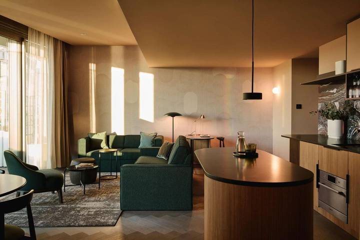 Appart’hôtel pour 2 personnes, avec piscine ainsi que terrasse et sauna, animaux acceptés à Vienne (Autriche) - 2