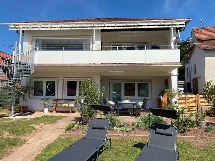 Ganze Ferienwohnung, Ferienhaus Muskatellerhof - Wohnung Nr. 02 in Silz (Pfalz), Trifelsland