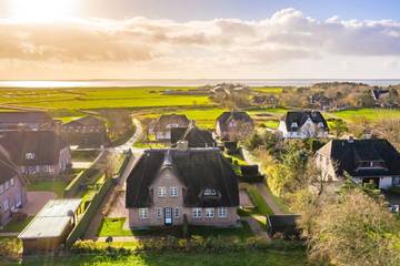 Ferienhaus für 6 Personen, mit Sauna und Garten sowie Terrasse, kinderfreundlich in Utersum