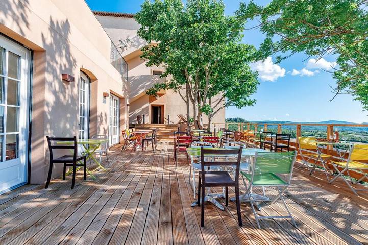 Hôtel pour 2 personnes, avec terrasse et sauna, animaux acceptés