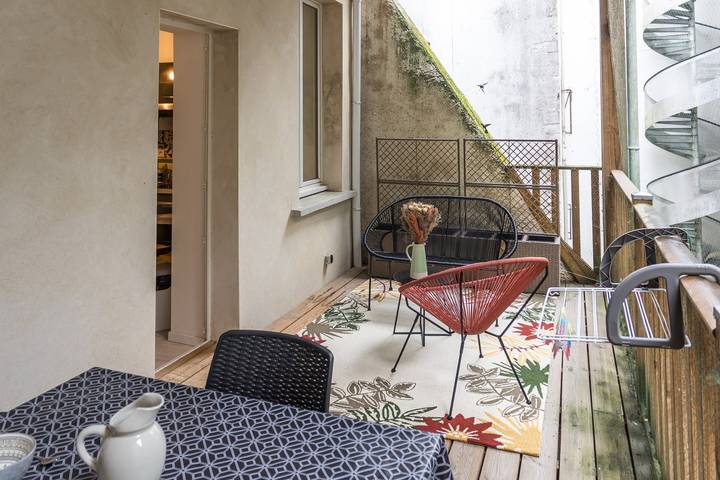Entire apartment, Apartment 'Escapade Dacquoise' with Private Terrace and Wi-Fi in Dax, Dax region