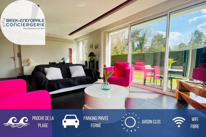 Maison de vacances pour 4 personnes, avec jardin