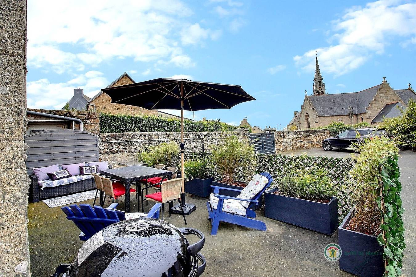 Laride in Trélévern, Rosa Granitküste