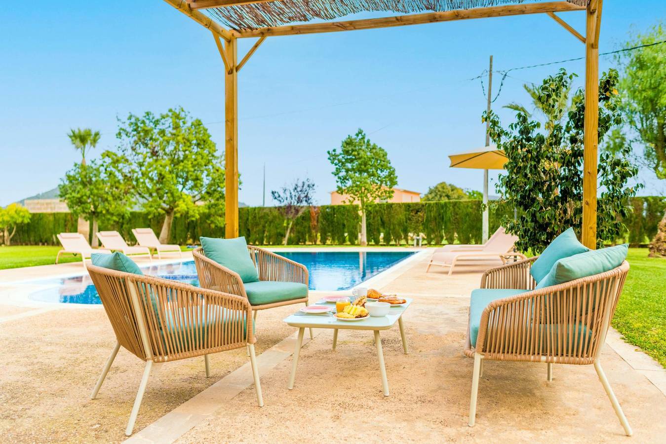 Son Crestes - Bonita casa de campo con piscina privada y jacuzzi integrado con Wifi Gratis in Sa Pobla, Mallorca Norte