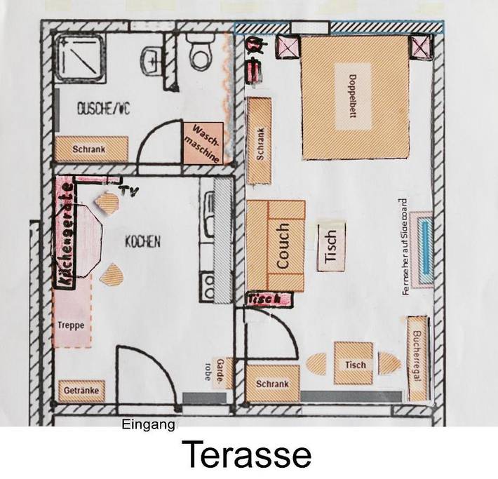 Ferienhaus für 2 Personen, mit Terrasse und Garten sowie Ausblick in Waldachtal - 3