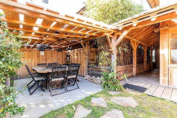 Villa for 6 people, with Hot tub and Garden in Lacanau