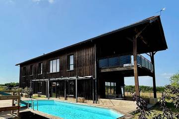 Location de vacances pour 8 personnes, avec sauna dans Saint-Pardon-de-Conques