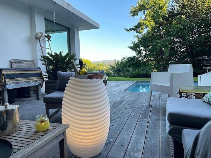 Villa pour 8 personnes, avec vue ainsi que jardin et piscine à Saint-Jean-de-Luz - 4