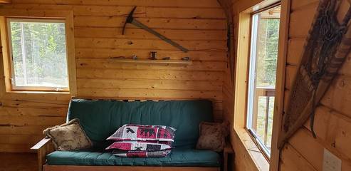 Blockhütte für 2 Personen in Wrangell - St. Elias Nationalpark, Alaska, Bild 4