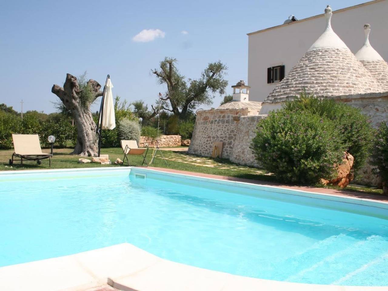 Trullo auf dem Lande in Ostuni mit privatem Pool in Traghetto, Ostuni