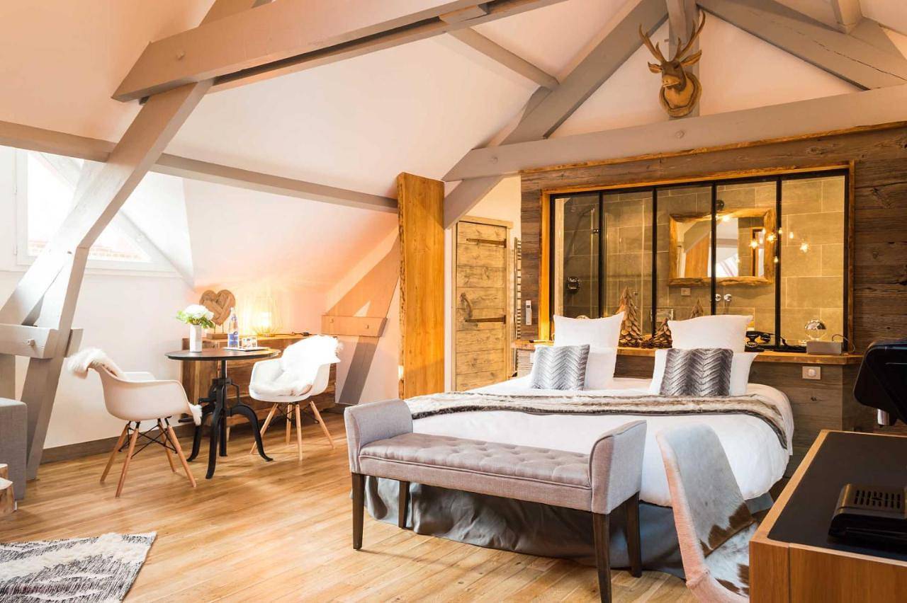 Double Room in Bray-et-Lû, Parc naturel régional du Vexin Français