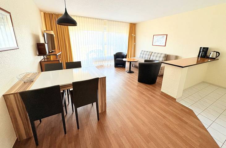 Ganze Wohnung, Boddenhof Stedar Ferienwohnung 44 – Familienfreundlich, mit Terrasse und Wlan in Buschvitz, Bergen auf Rügen und Umgebung