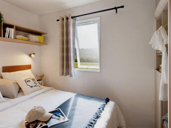 Mobil home pour 2 personnes, avec Bassin pour enfant dans le Finistère - 4