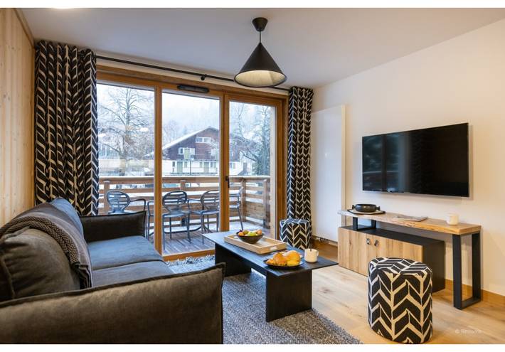 Gîte pour 6 personnes, avec balcon dans Office De Tourisme De La Chapelle D Abondance - 4