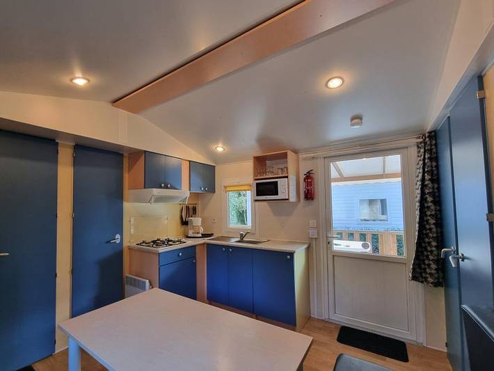 Mobil home pour 5 personnes, avec bassin pour enfant à Saint-Jean-de-Valériscle - 4