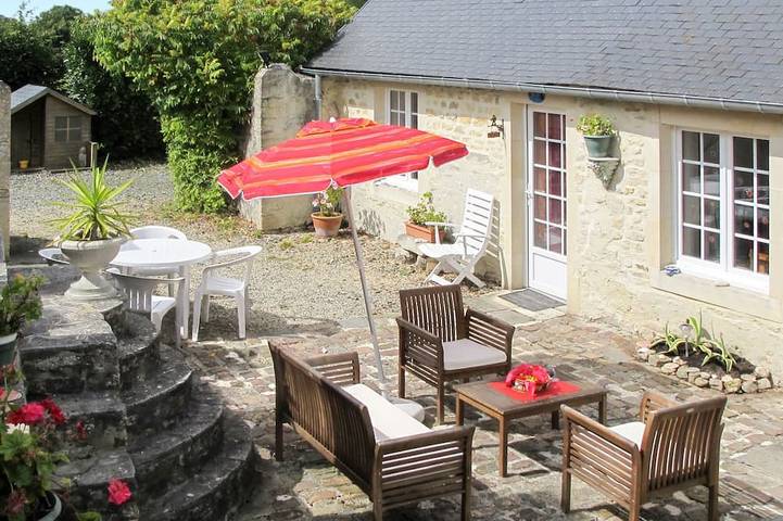 Maison de vacances pour 4 personnes, avec jardin à Commes