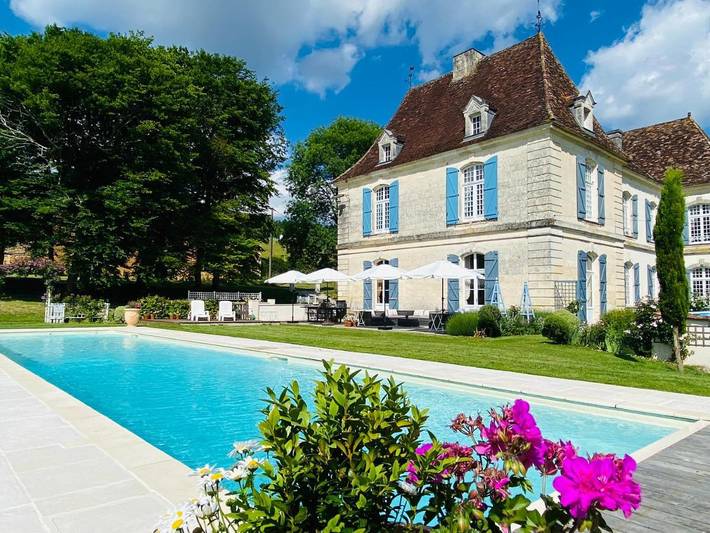 Maison de campagne pour 2 personnes, avec jardin ainsi que vue et piscine - 1