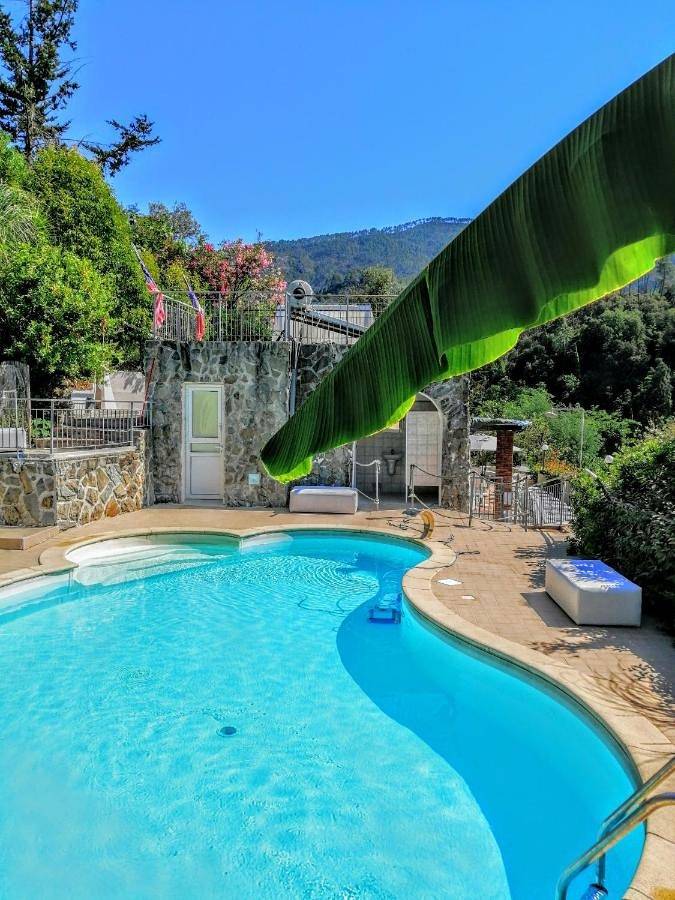 Appart’hôtel pour 3 personnes, avec Terrasse et Jardin ainsi que Piscine et Vue dans San Giorgio